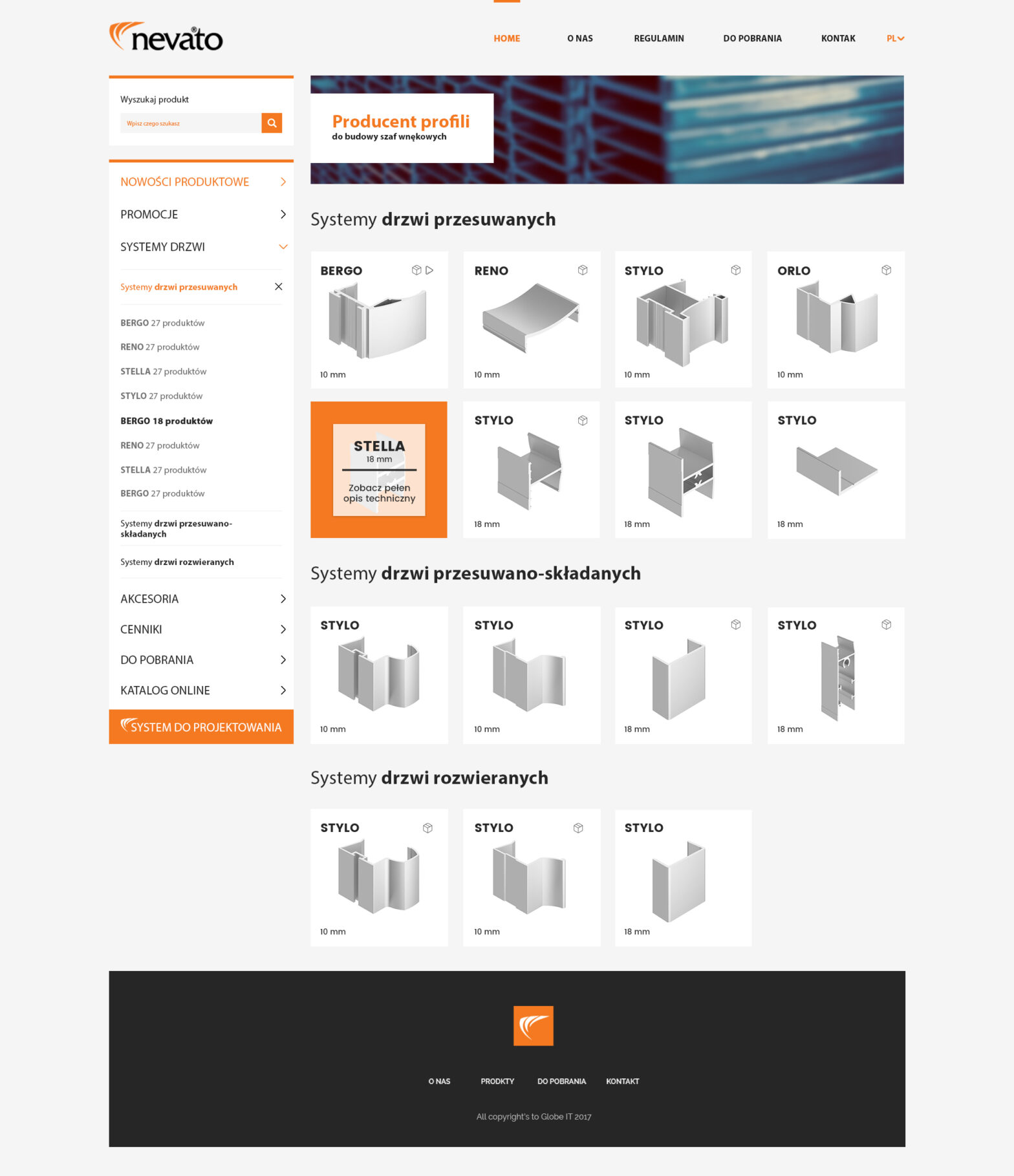 NEVATO - Katalog produktów