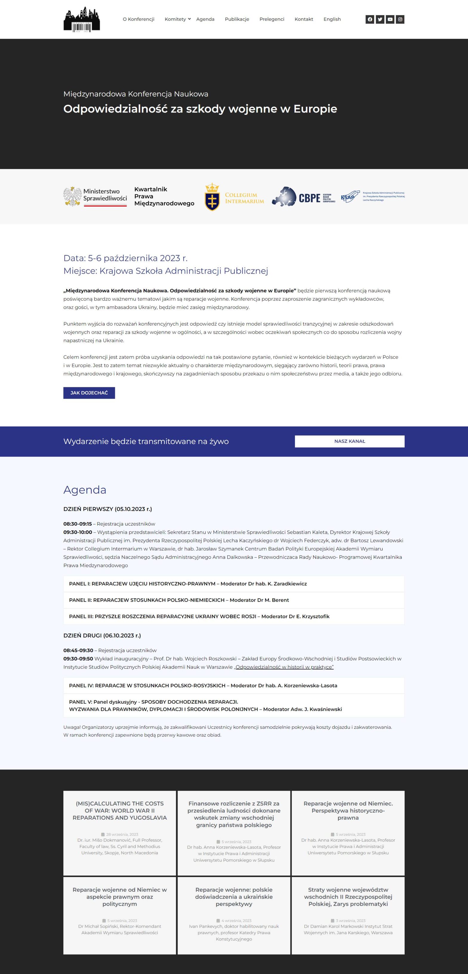 Konferencja Reparacje